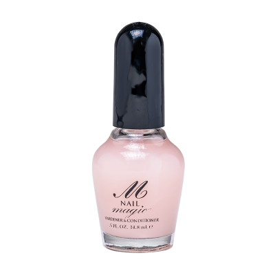 Condition, harden, and strengthen the natural nail with Nail Magic's .5 fl oz Nail Hardener & Conditioner
